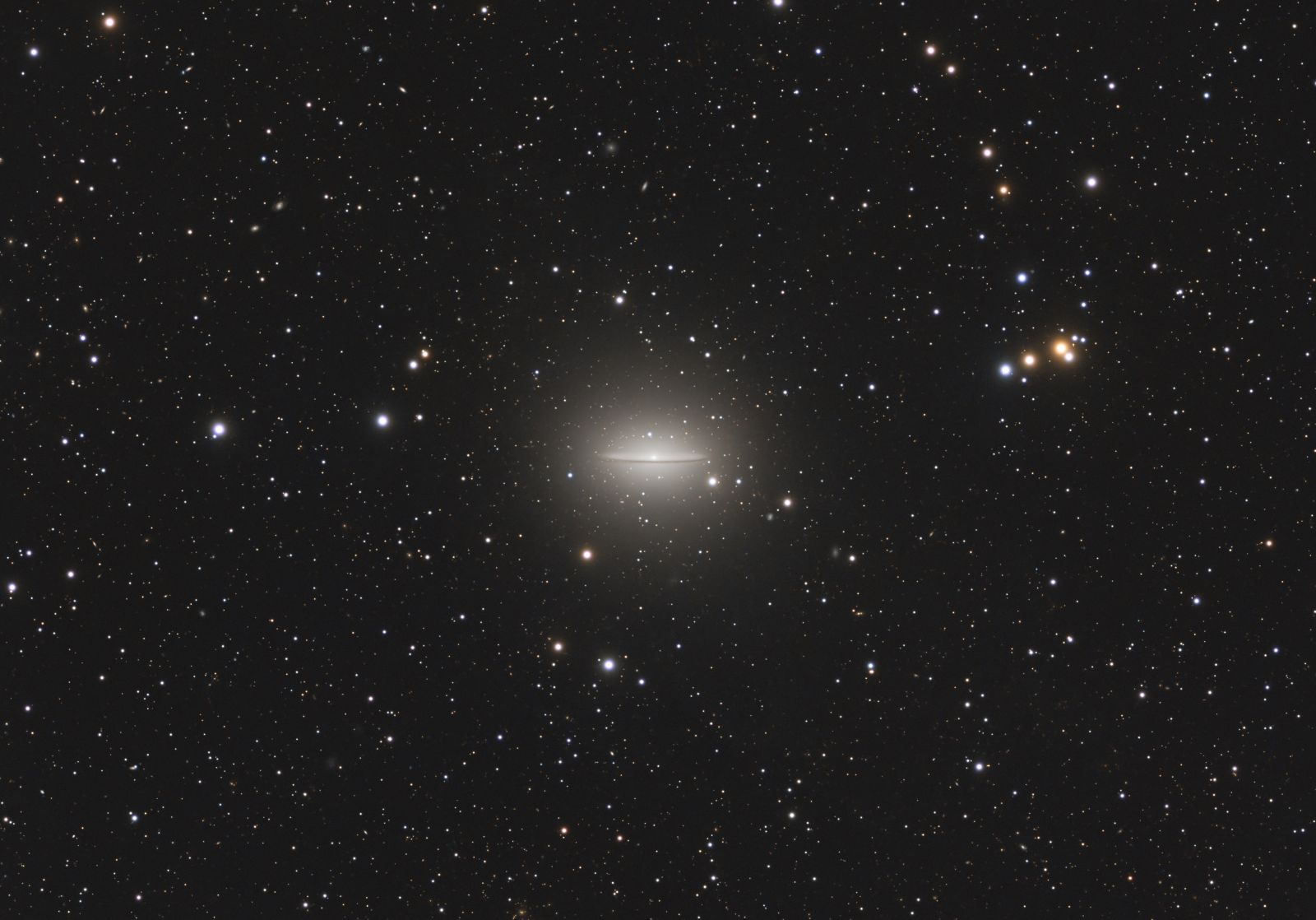 Galaxia Sombrero desde Punta Indio