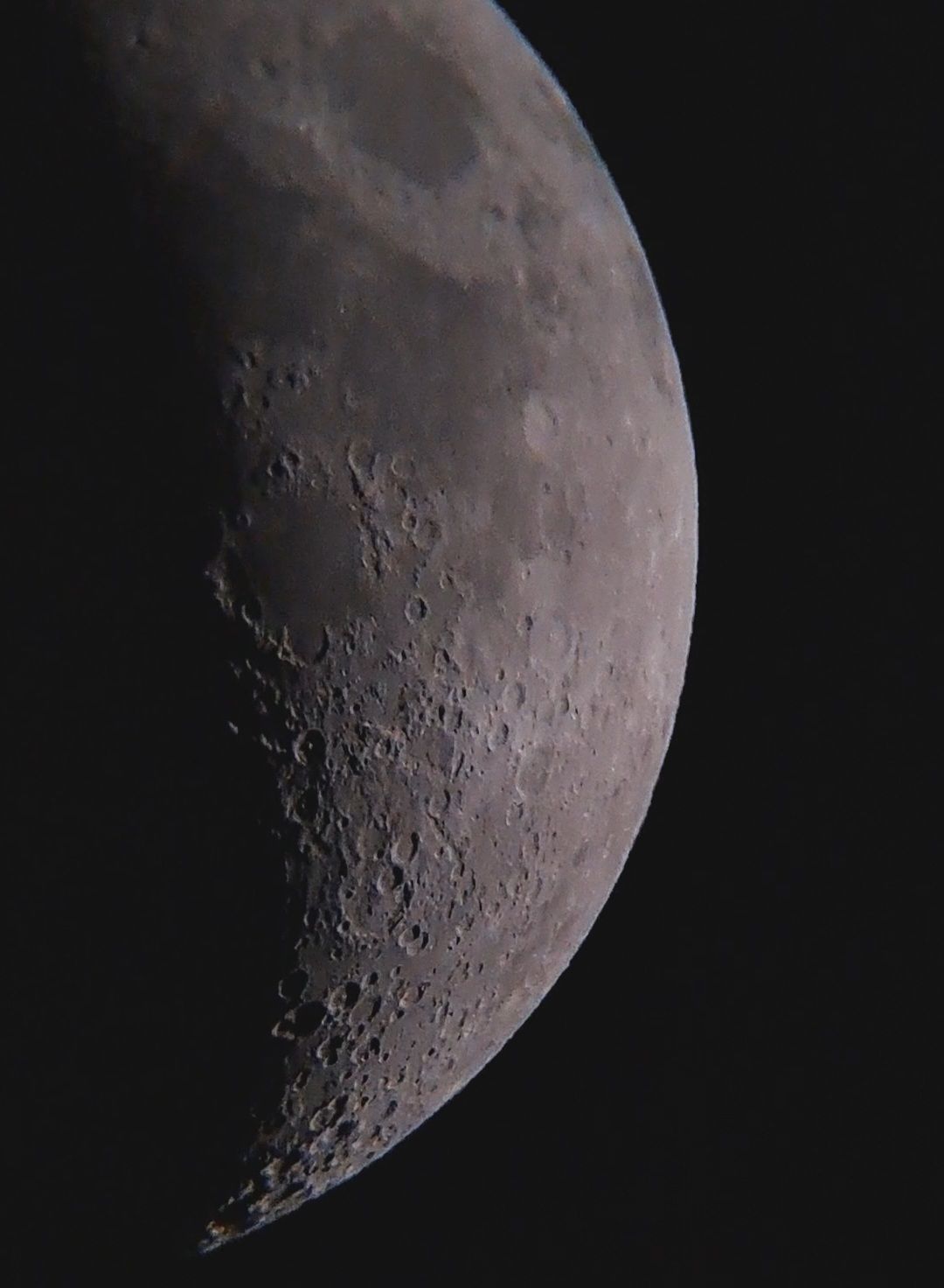 Primeras fotos de la luna con el Heritage 130