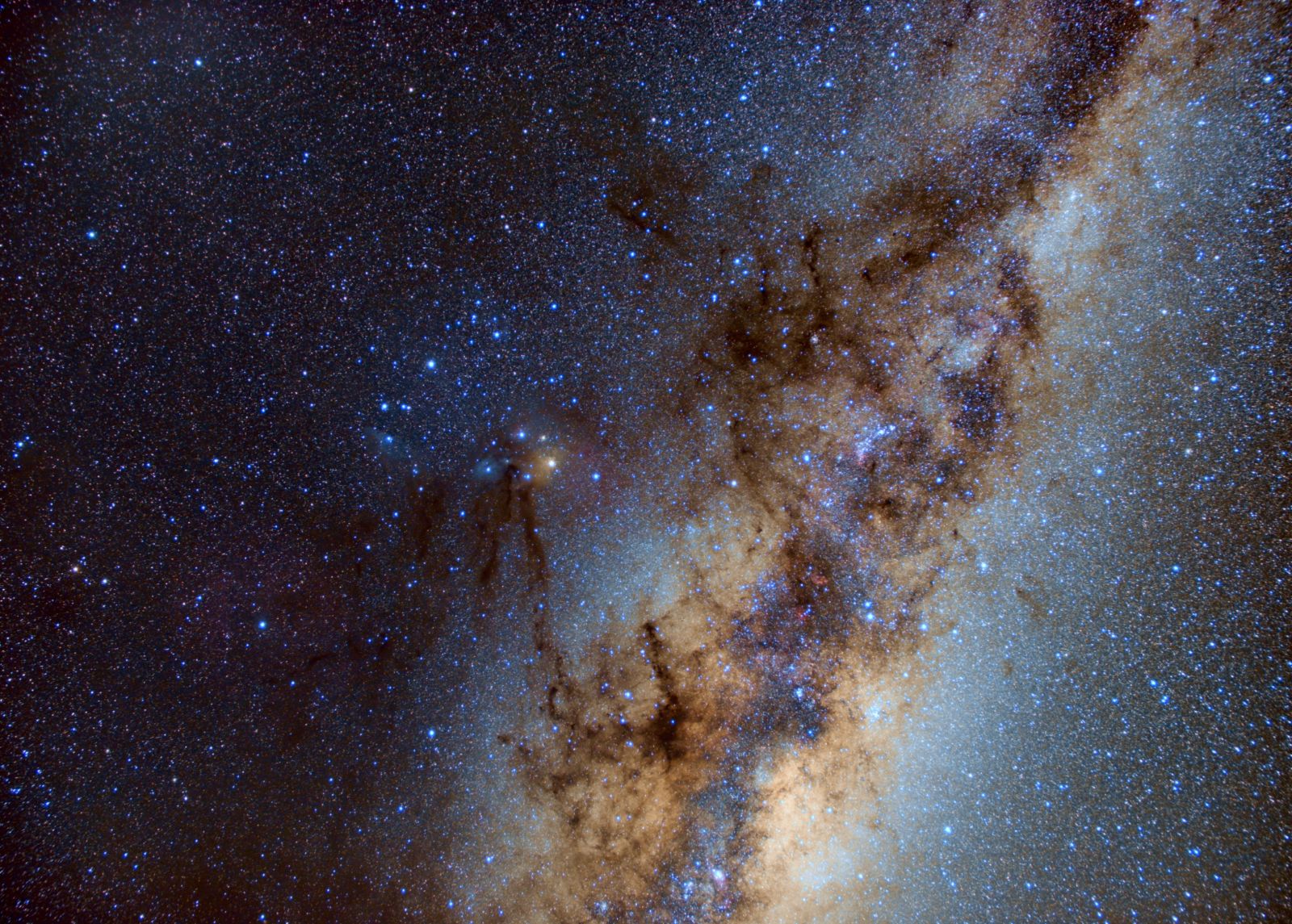 Hacia el centro de la Via Lactea