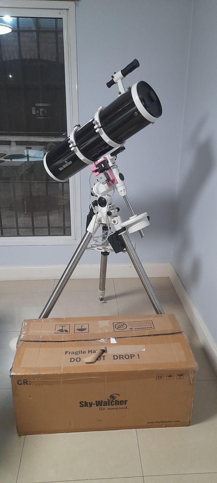Vendo Skywatcher 150 con eq3 acero y on step