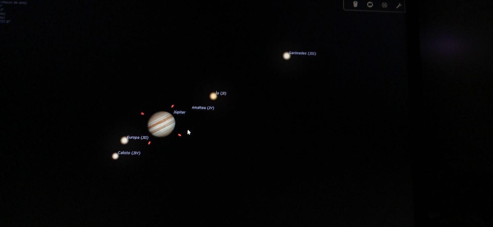 Alineación planetas
