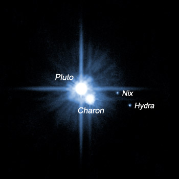 Las dos lunas pequeñas de Plutón fueron nombradas oficialmente Nix y Hydra - Sistema Solar - Espacio Profundo Las dos lunas pequeñas de Plutón fueron nombradas oficialmente Nix y Hydra - Sistema Solar - Espacio Profundo