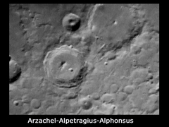 Arzachel - Alpetragius - Alphonsus