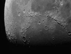 Zoom de la luna con el Mak 150