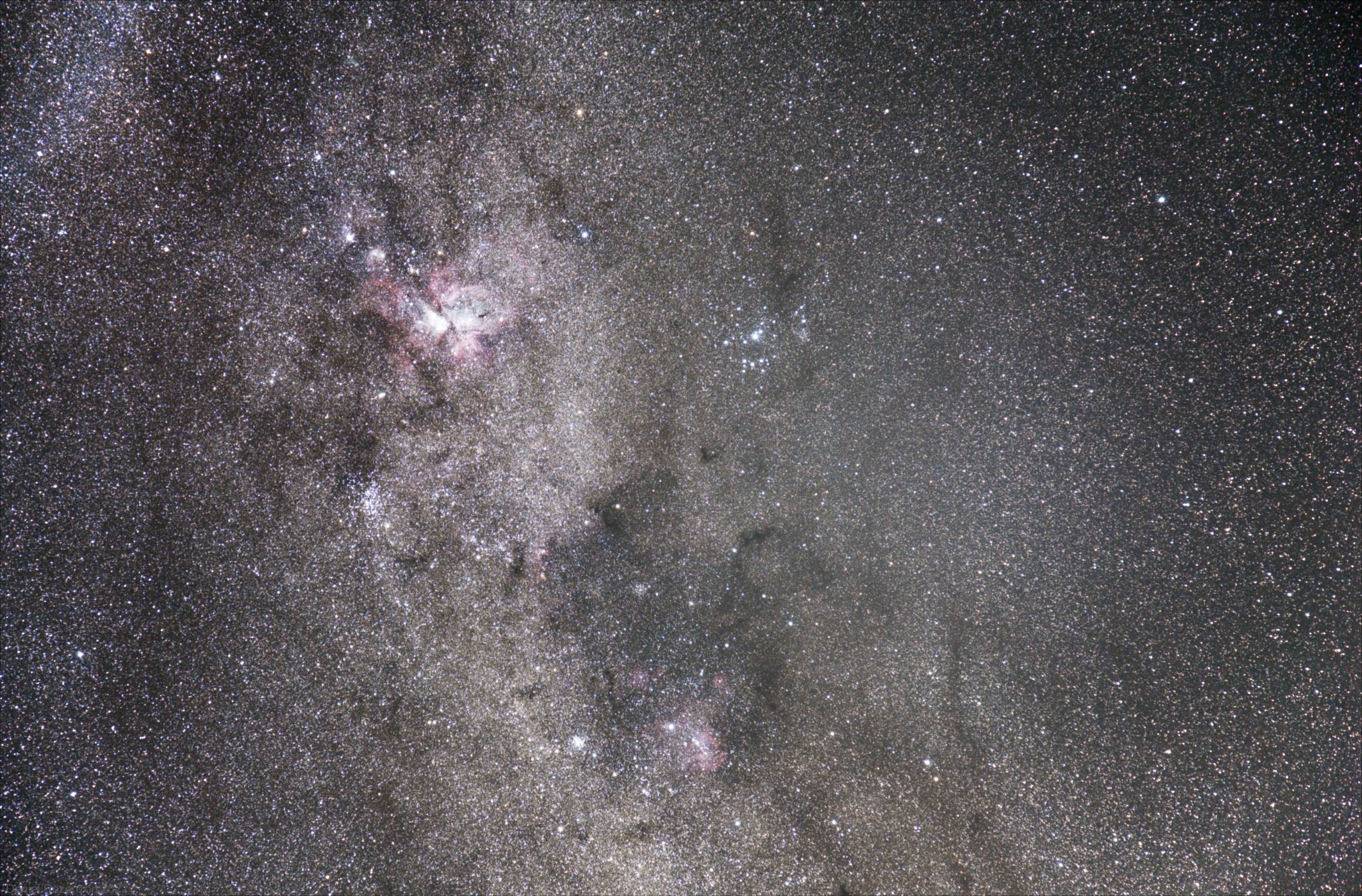 Eta Carinae y Lambda Centauri