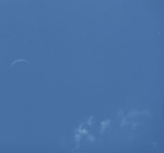 Venus y luna 09/12/2023